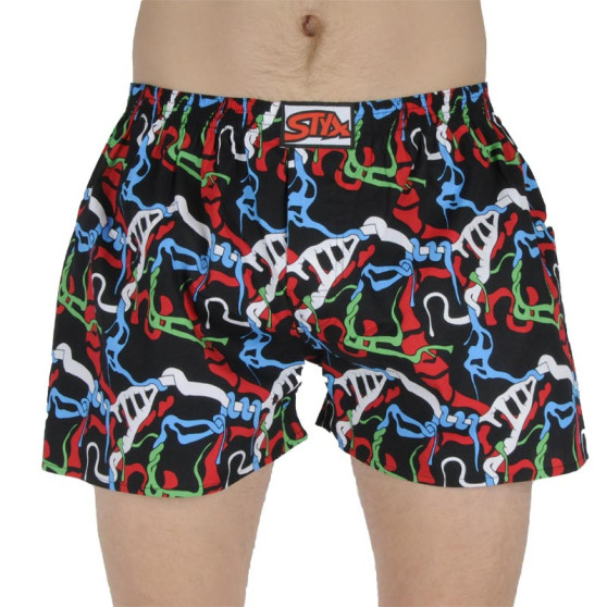 Boxershorts för herrar Styx art klassiskt gummi överdimensionerat jungle (E1157)