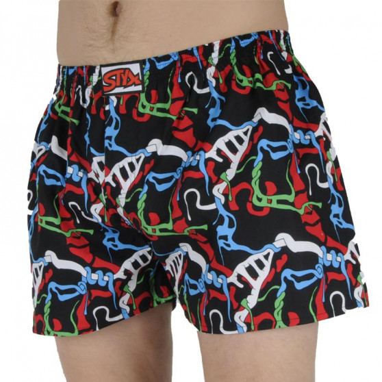 Boxershorts för herrar Styx art klassiskt gummi överdimensionerat jungle (E1157)