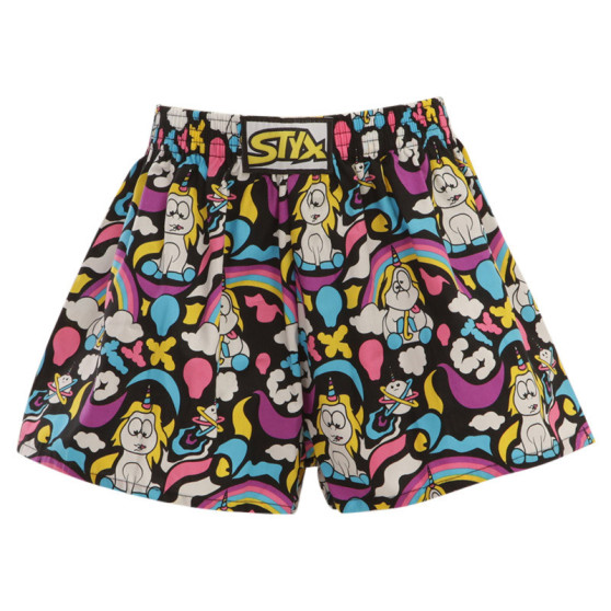 Barn shorts Styx art classic gummi Unicorn (J1158)