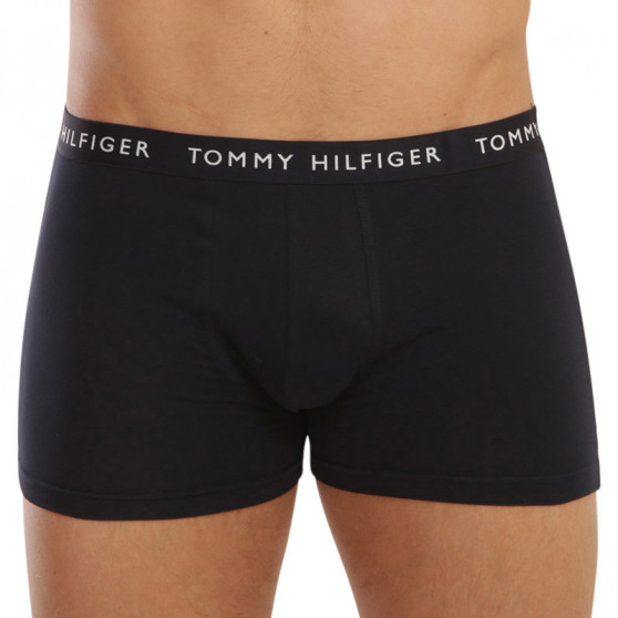 3PACK Boxershorts för herrar Tommy Hilfiger mörkblå (UM0UM02203 0SF)