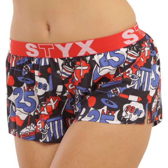 Damshorts Styx konst sport gummi 25 år (T1454)