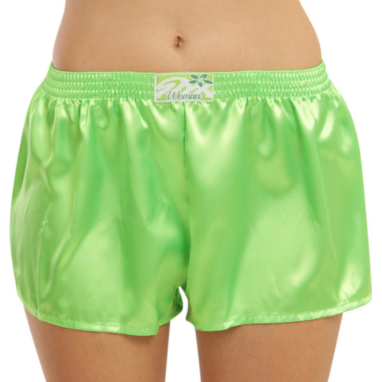 Damshorts Styx classic rubber satin green (L1069)