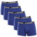 5PACK Boxershorts för män HEAD blå (701203974 011)