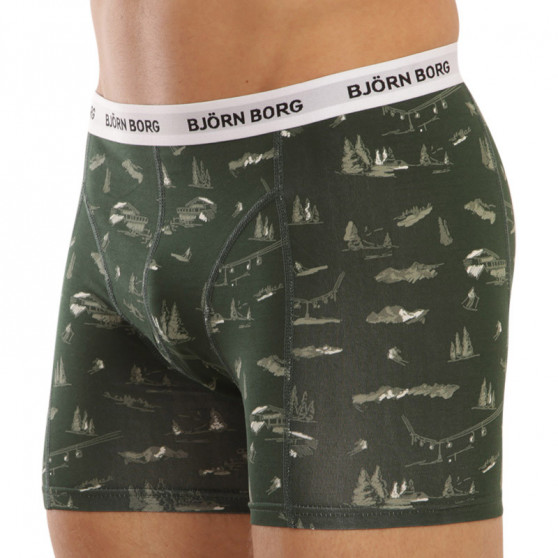 5PACK Boxershorts för herrar Bjorn Borg multicolour (10000814-MP001)