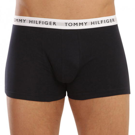 3PACK Boxershorts för herrar Tommy Hilfiger mörkblå (UM0UM02324 0SE)