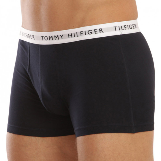 3PACK Boxershorts för herrar Tommy Hilfiger mörkblå (UM0UM02324 0SE)