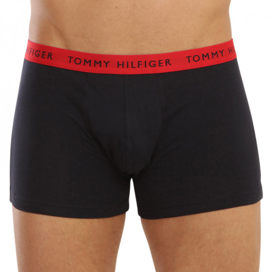 3PACK Boxershorts för herrar Tommy Hilfiger mörkblå (UM0UM02324 0SE)