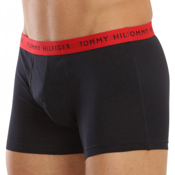 3PACK Boxershorts för herrar Tommy Hilfiger mörkblå (UM0UM02324 0SE)