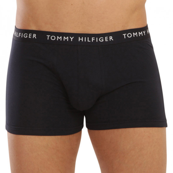 3PACK Boxershorts för herrar Tommy Hilfiger mörkblå (UM0UM02324 0SE)