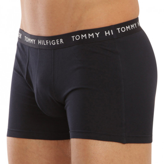 3PACK Boxershorts för herrar Tommy Hilfiger mörkblå (UM0UM02324 0SE)