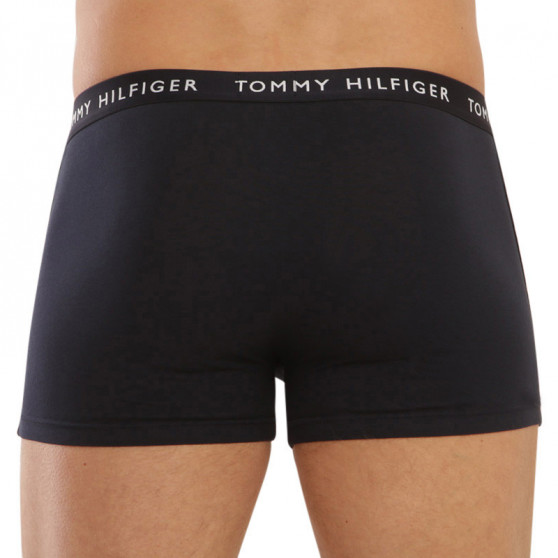 3PACK Boxershorts för herrar Tommy Hilfiger mörkblå (UM0UM02324 0SE)