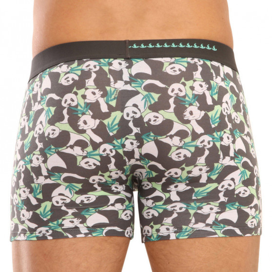 Boxershorts för män 69SLAM fit bamboo panda boo (MPBPBO-BB)