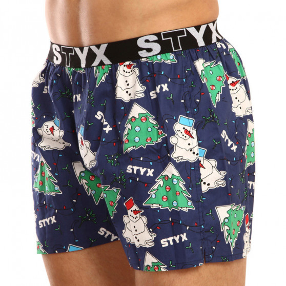 Boxershorts för herrar Styx konst sport gummi jul (B1450)