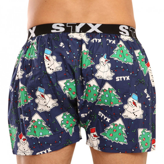 Boxershorts för herrar Styx konst sport gummi jul (B1450)