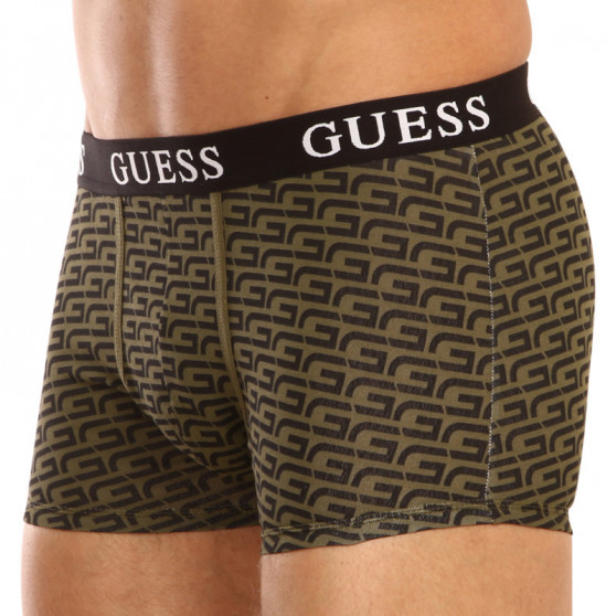 3PACK Boxershorts för herrar Guess multicolour (U1BG05K6YW1-P82P)