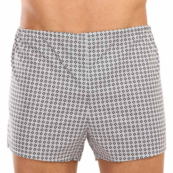 Boxershorts för herrar Foltýn svart beige mönster