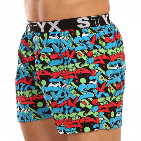 Boxershorts för herrar Styx konst sport gummi graffiti (B1255)