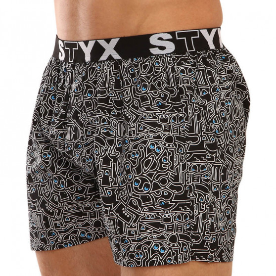 Boxershorts för herrar Styx konst sport gummi doodle (B1256)