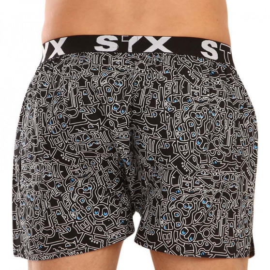 Boxershorts för herrar Styx konst sport gummi doodle (B1256)