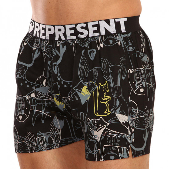 Boxershorts för herrar Represent exclusive Mike yellow squirrel