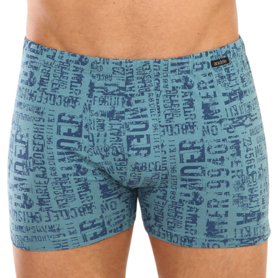 Boxershorts för herrar Andrie petrol (PS 5584 B)