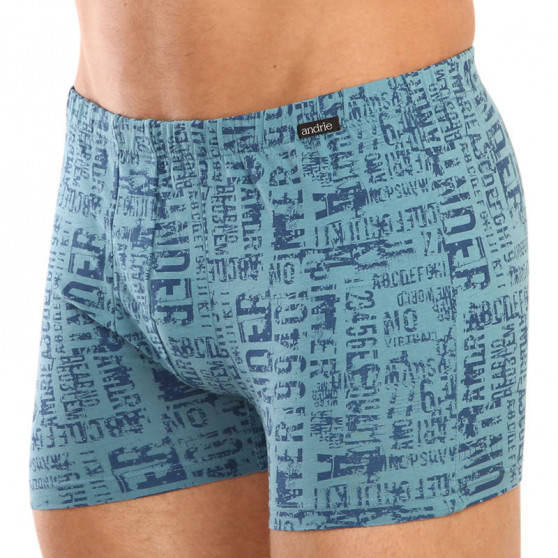 Boxershorts för herrar Andrie petrol (PS 5584 B)