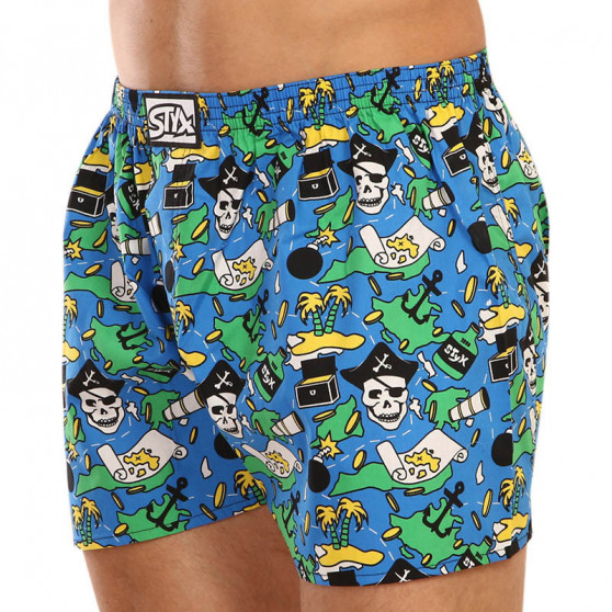 Boxershorts för herrar Styx art klassiskt gummi överdimensionerat pirate (E1250)