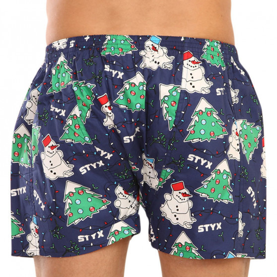 Boxershorts för herrar Styx art klassiskt gummi överdimensionerat christmas (E1450)