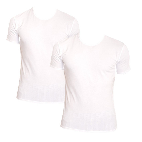 2PACK t-shirt för herrar Calvin Klein vit (NB1088A-100)