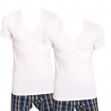 2PACK t-shirt för herrar Calvin Klein vit (NB1089A-100)