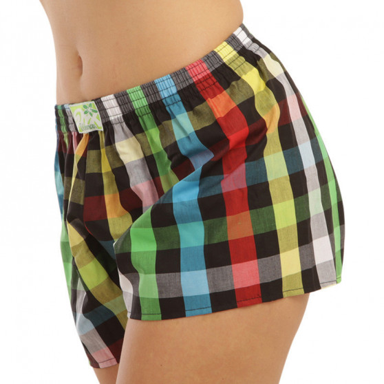 3PACK damshorts Styx klassisk elastisk flerfärgad (K8232628)