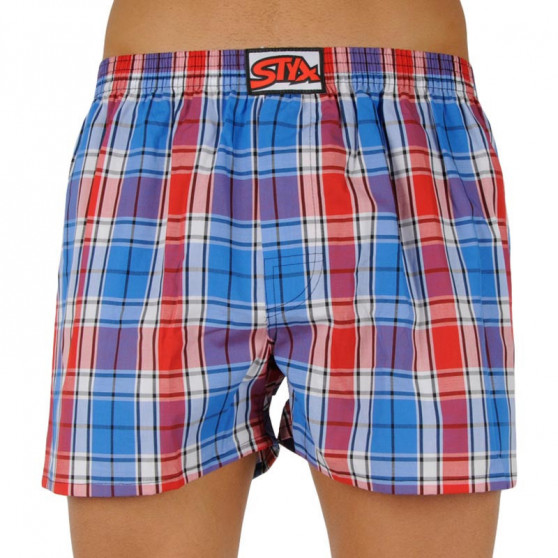 3PACK Boxershorts för herrar Styx klassisk elastisk flerfärgad (A9070810)