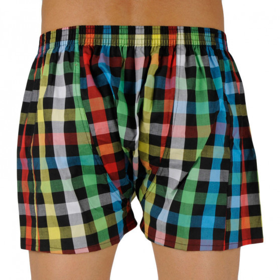 3PACK Boxershorts för herrar Styx klassisk elastisk flerfärgad (A9070810)