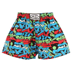 Kids shorts Styx art classic rubber graffiti (J1255)