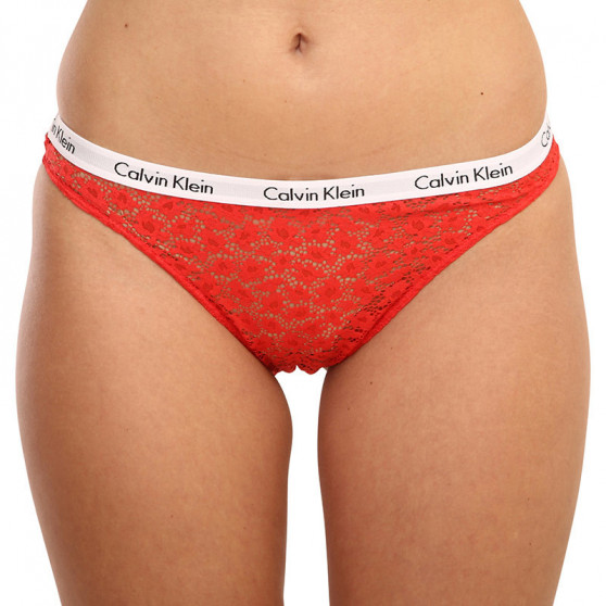 3PACK Brasilianska trosor för kvinnor Calvin Klein multicoloured (QD3925E-W5F)