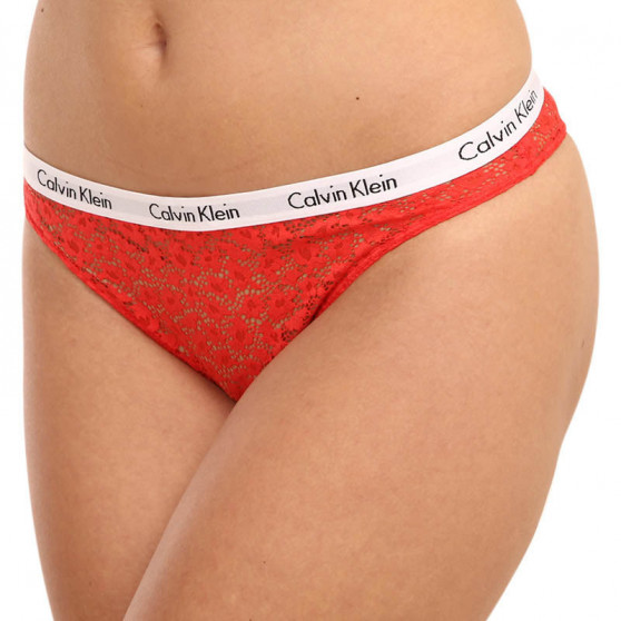 3PACK Brasilianska trosor för kvinnor Calvin Klein multicoloured (QD3925E-W5F)