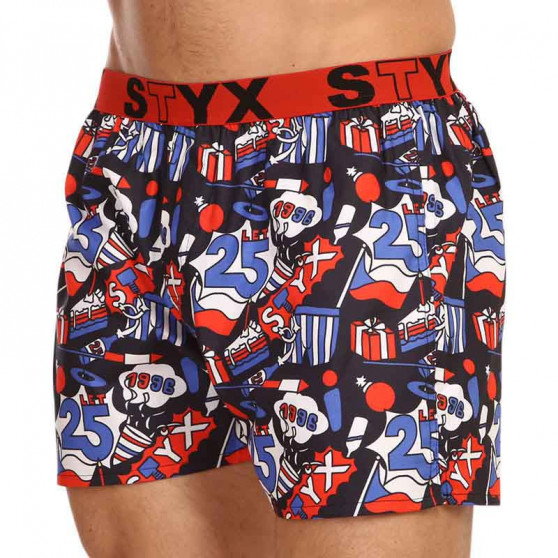 Boxershorts för herrar Styx konst sport gummi 25 år (B1454)