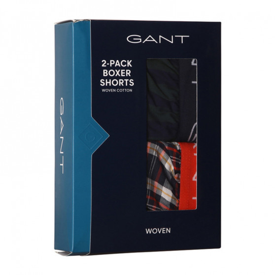 2PACKBoxershorts för herrar Gant flerfärgad (902132019-805)