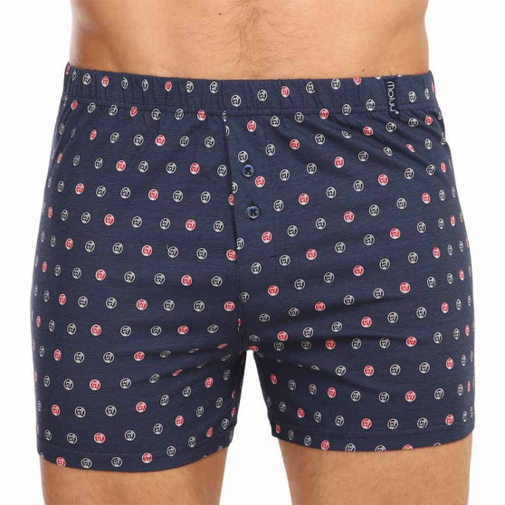 boxershorts för herrar Molvy blå (MP-1050-BBU)