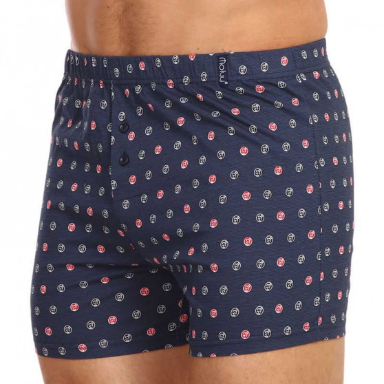 boxershorts för herrar Molvy blå (MP-1050-BBU)