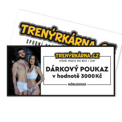 Elektronisk voucher 3000,- (zaslání pouze e-mailem)