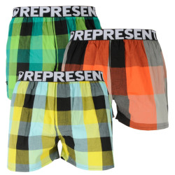 3PACKBoxershorts för herrar Represent Mikebox (2576263)