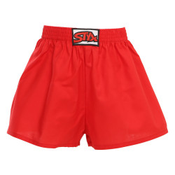 Barnshorts Styx classic rubber röd (J1064)