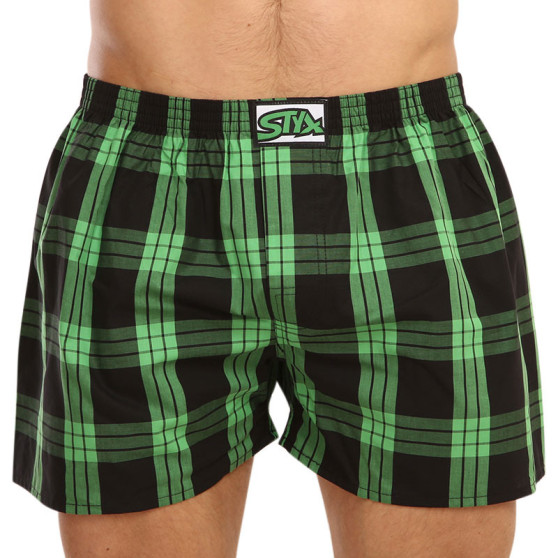 Boxershorts för herrar Styx klassisk elastisk flerfärgad (A911)