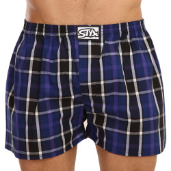 Boxershorts för herrar Styx klassisk elastisk flerfärgad (A919)