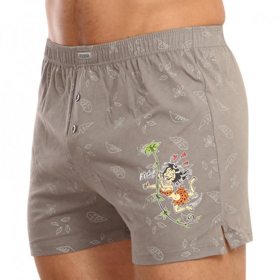 boxershorts för herrar Andrie grå (PS 5543 C)