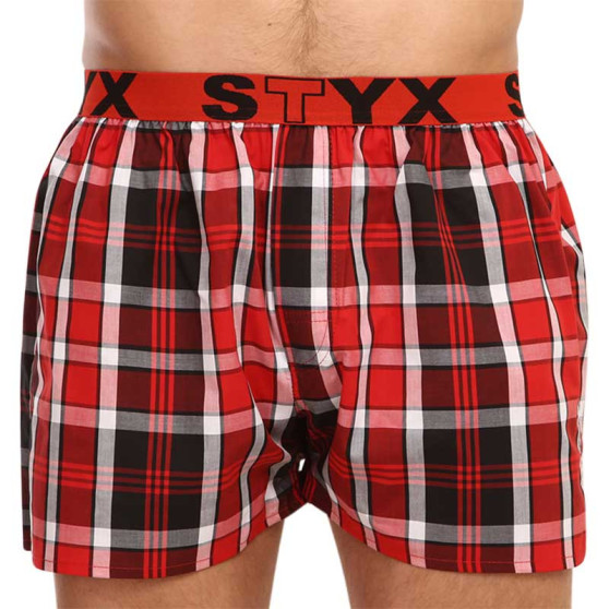 Boxershorts för herrar Styx sport elastisk flerfärgad (B914)