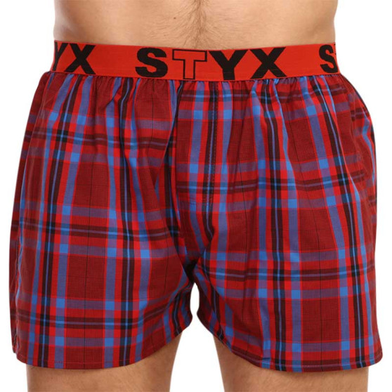 Boxershorts för herrar Styx sport elastisk flerfärgad (B916)