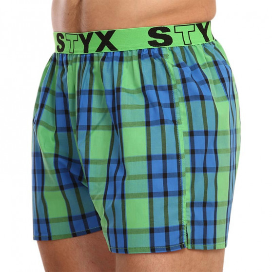 Boxershorts för herrar Styx sport elastisk flerfärgad (B918)