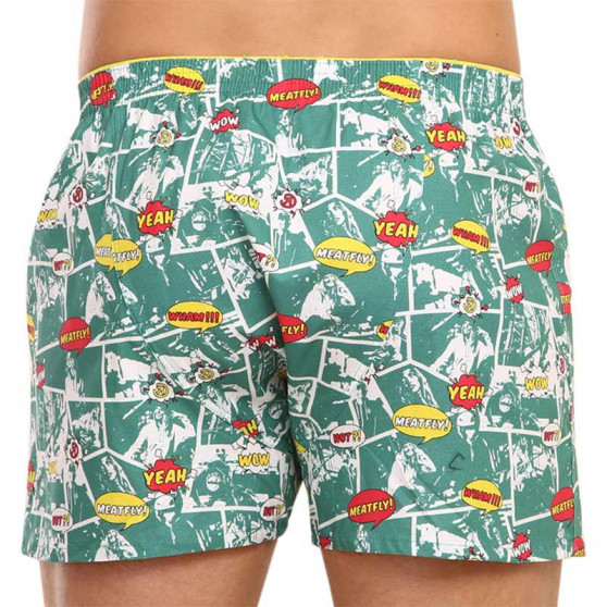 2PACKBoxershorts för herrar Meatfly flerfärgad (Agostino - green comics)